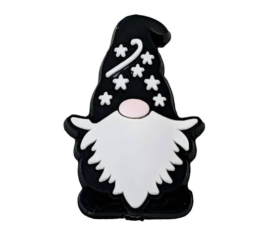 Black Gnome Focal Beads