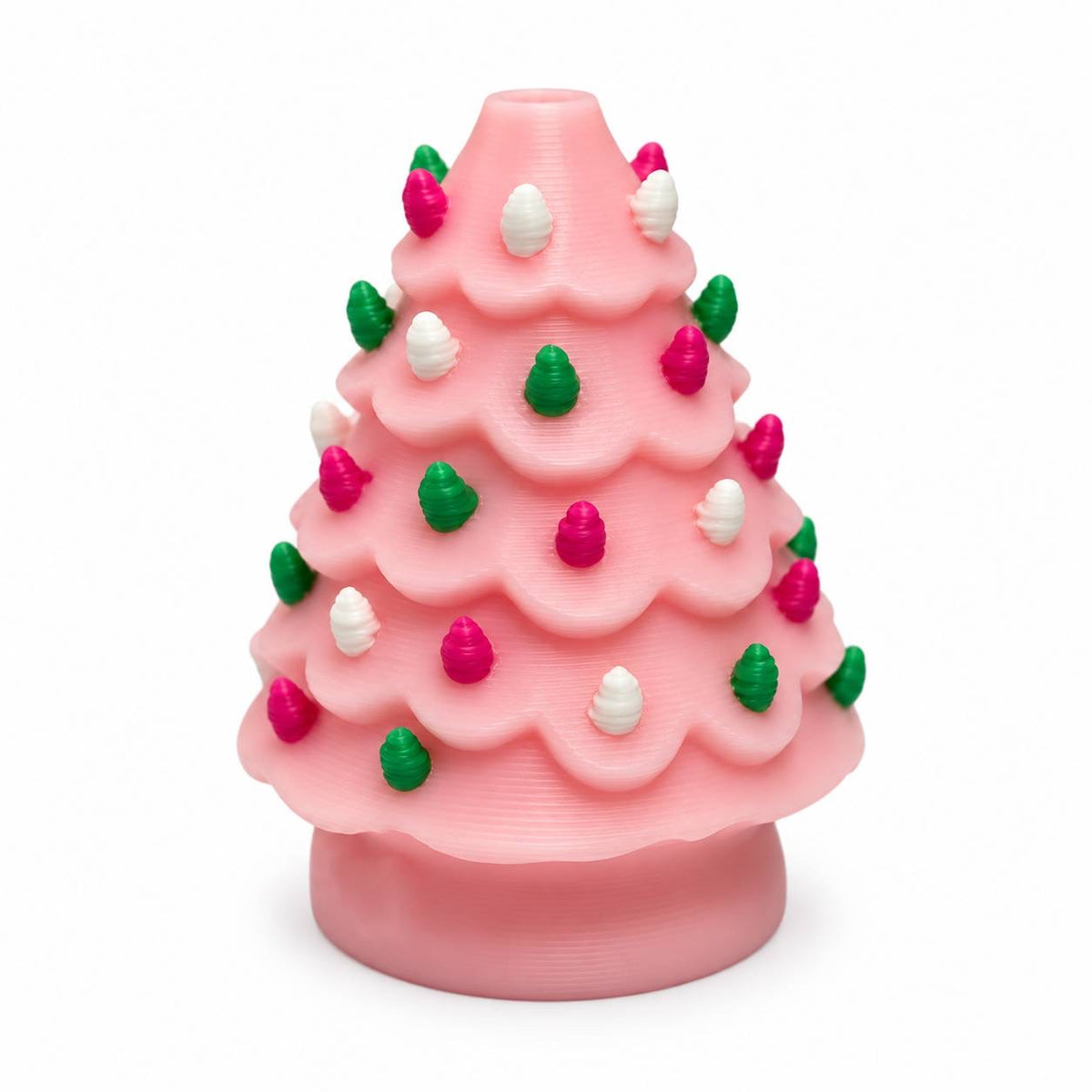 Sugarplum Christmas Tree 3D Printed Bead