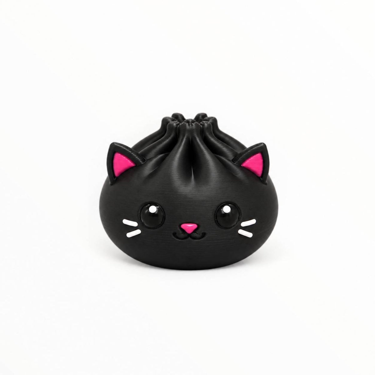 Black Catpling Pen Palz 3D Printed Bead