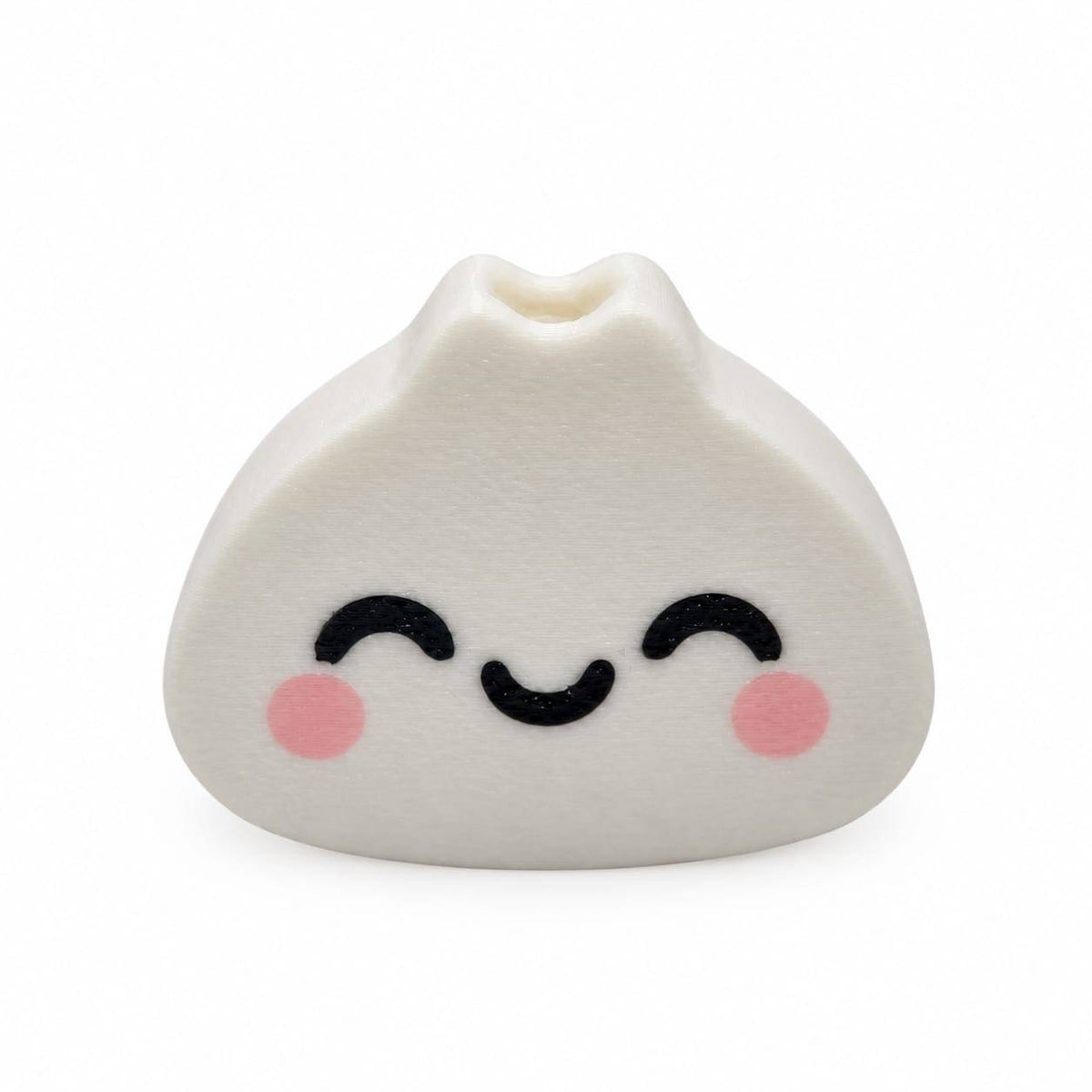 Sweetie Dumpling white and pink 3D printed large hole Charmzie