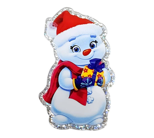 Cute Snowman ~Flatback Acrylics~