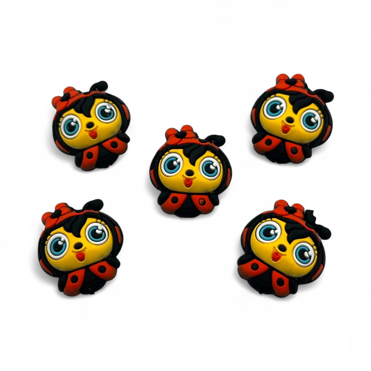 Poppi 3D Silicone Focal Bead (Custom Design by Bailey's Beads)