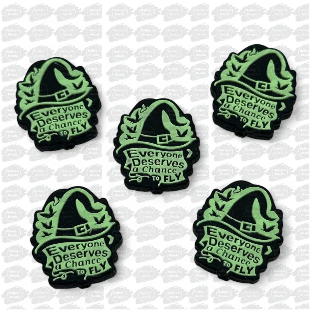 Chance to Fly Silicone Focal Beads (Bailey’s Beads Exclusive)