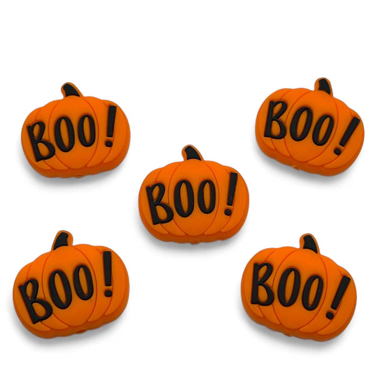 Boo Pumpkin Focal Bead
