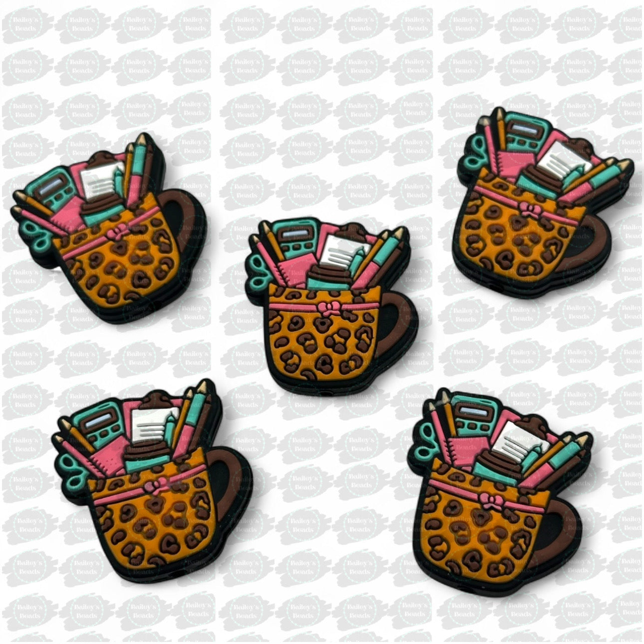 Office Life Silicone Focal Beads (Bailey's Beads Exclusive)