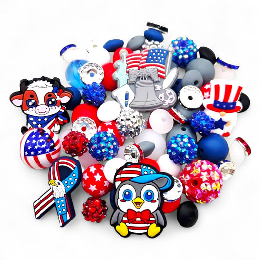 Red White & Bling Grab Bag