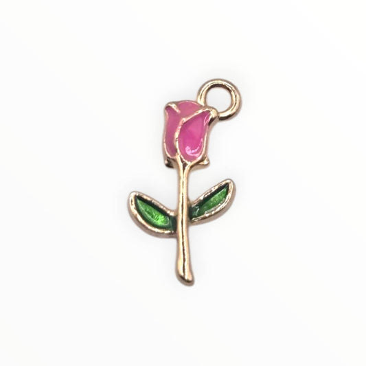 Pink Petal Charm