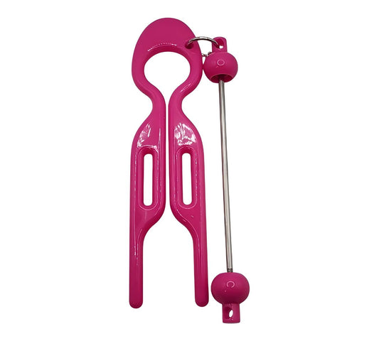Hot Pink Beadable Hair Pin