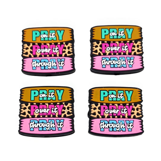 Faith Stack Silicone Focal Beads