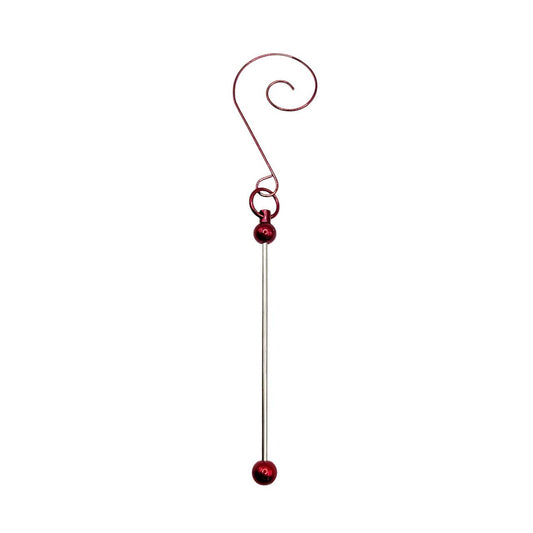 Red Beadable Ornaments