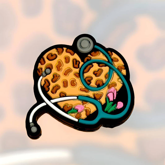 Leopard Stethoscope Heart Focal