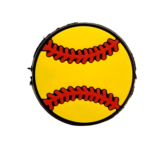 Softball Focal Bead