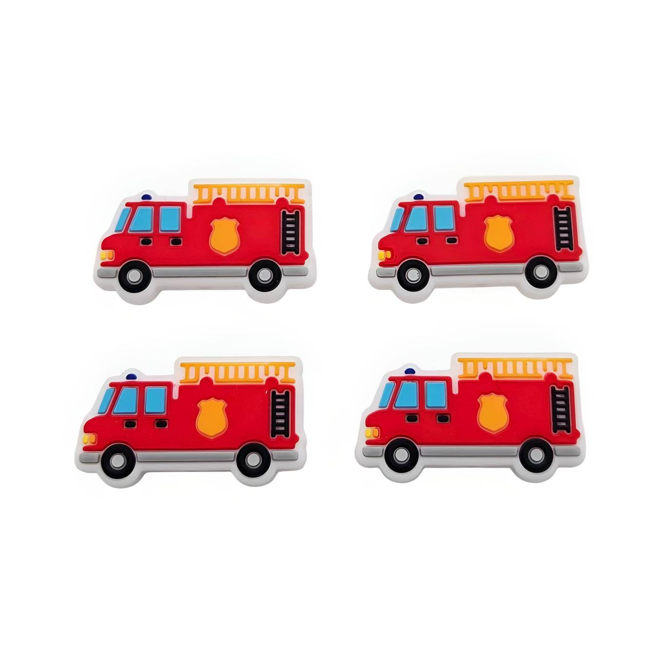 Firehouse Flyer Silicone Focal Beads