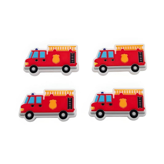 Firehouse Flyer Silicone Focal Beads