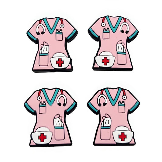 Nurse on Duty Silicone Focal Beads