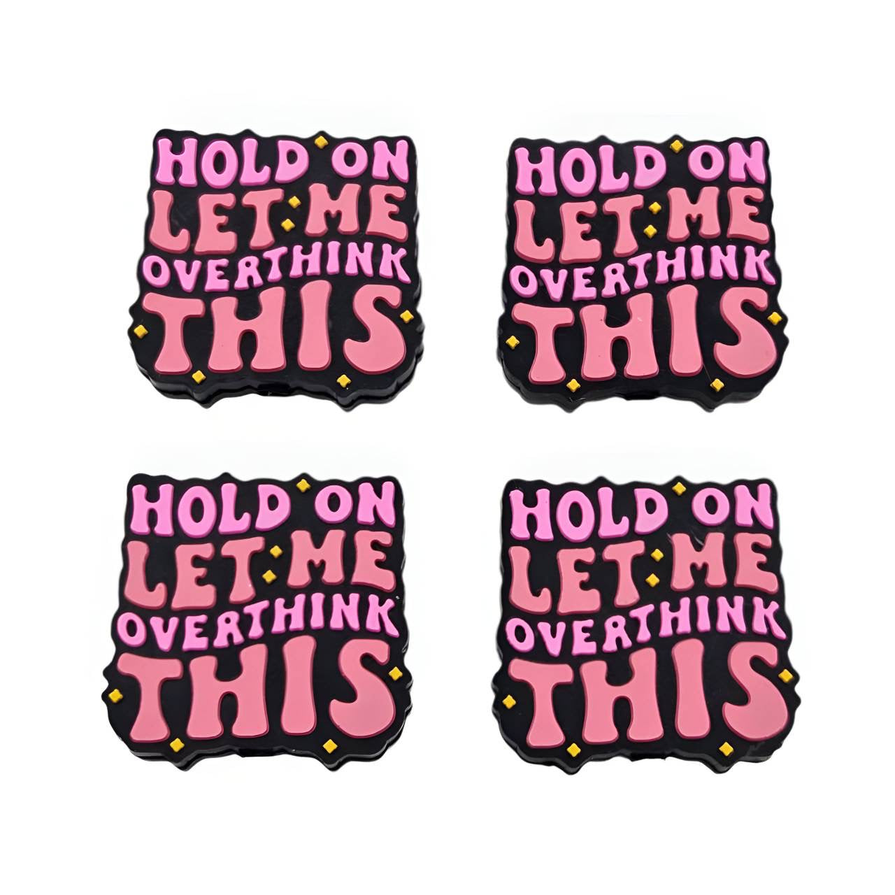 Let me Overthink This Silicone Focal Beads