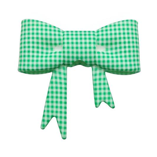 Defy Gravity Large Bow Silicone Focal Bead