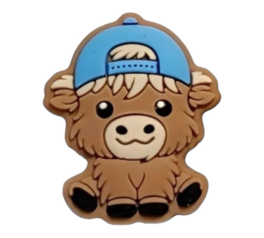 Boy Highland Cow (Blue) Focals