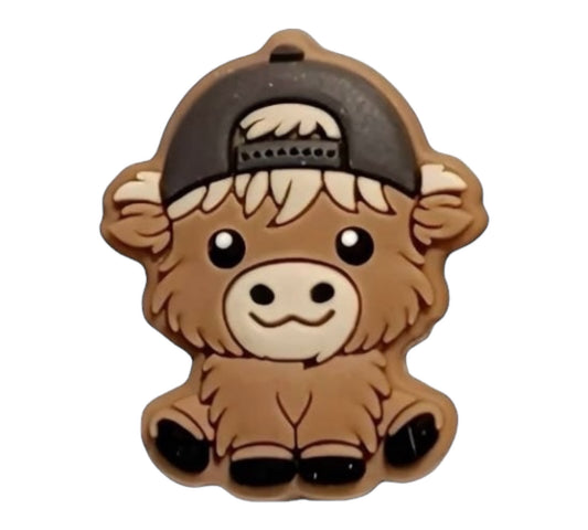 Boy Highland Cow (Grey) Focals