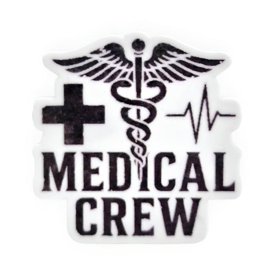 Medical Crew~ Acrylic Flatbacks (Exclusive Bailey's Beads Design)