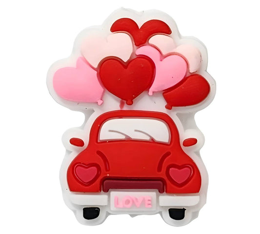 Heart Car Focal Beads