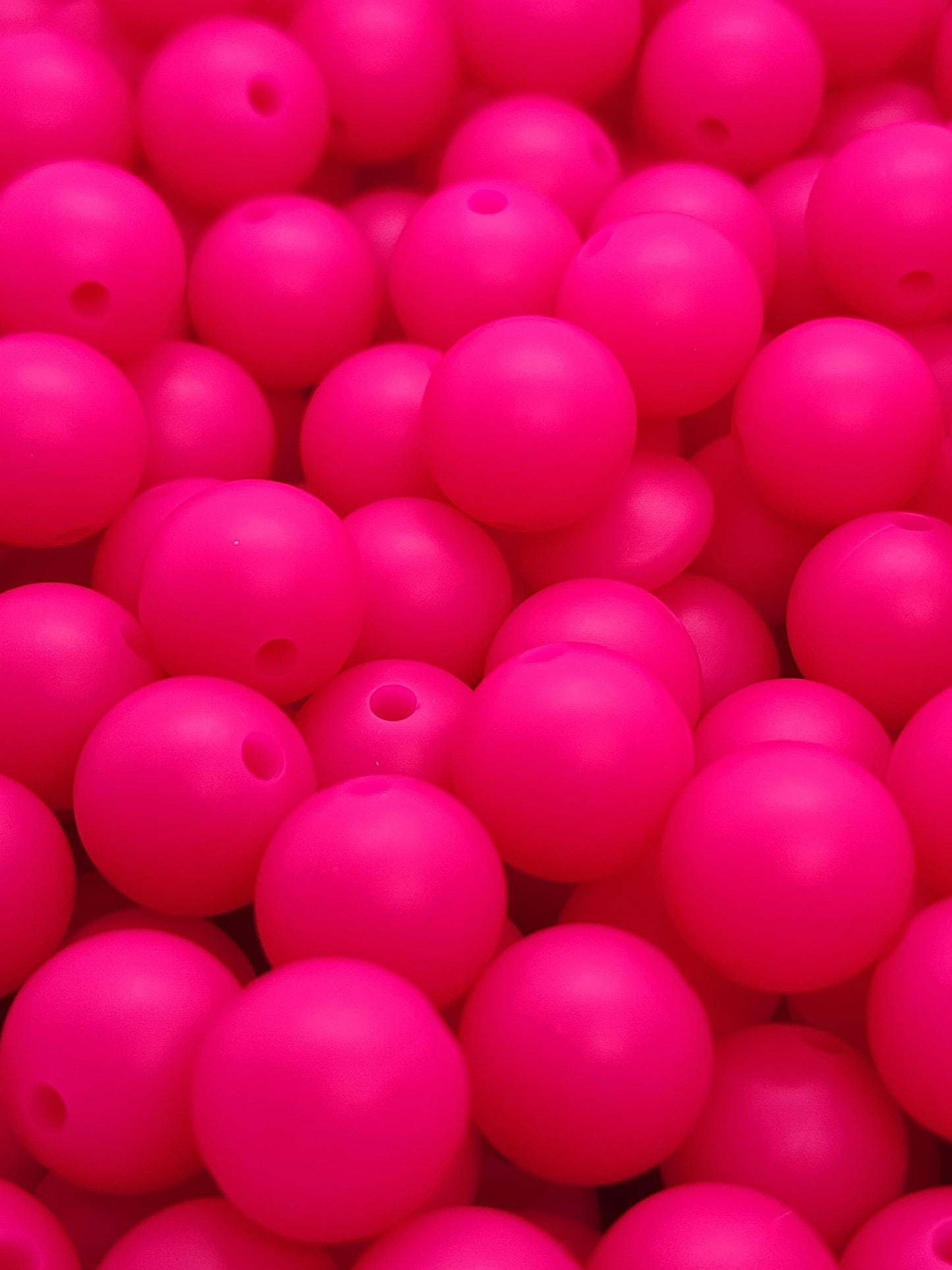 Bubblegum Bliss 12mm Silicone Beads