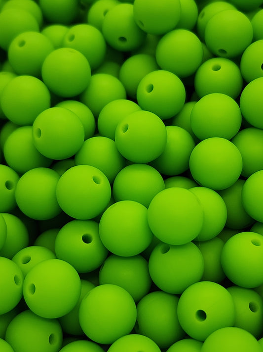 Limeaide 12mm Silicone Beads