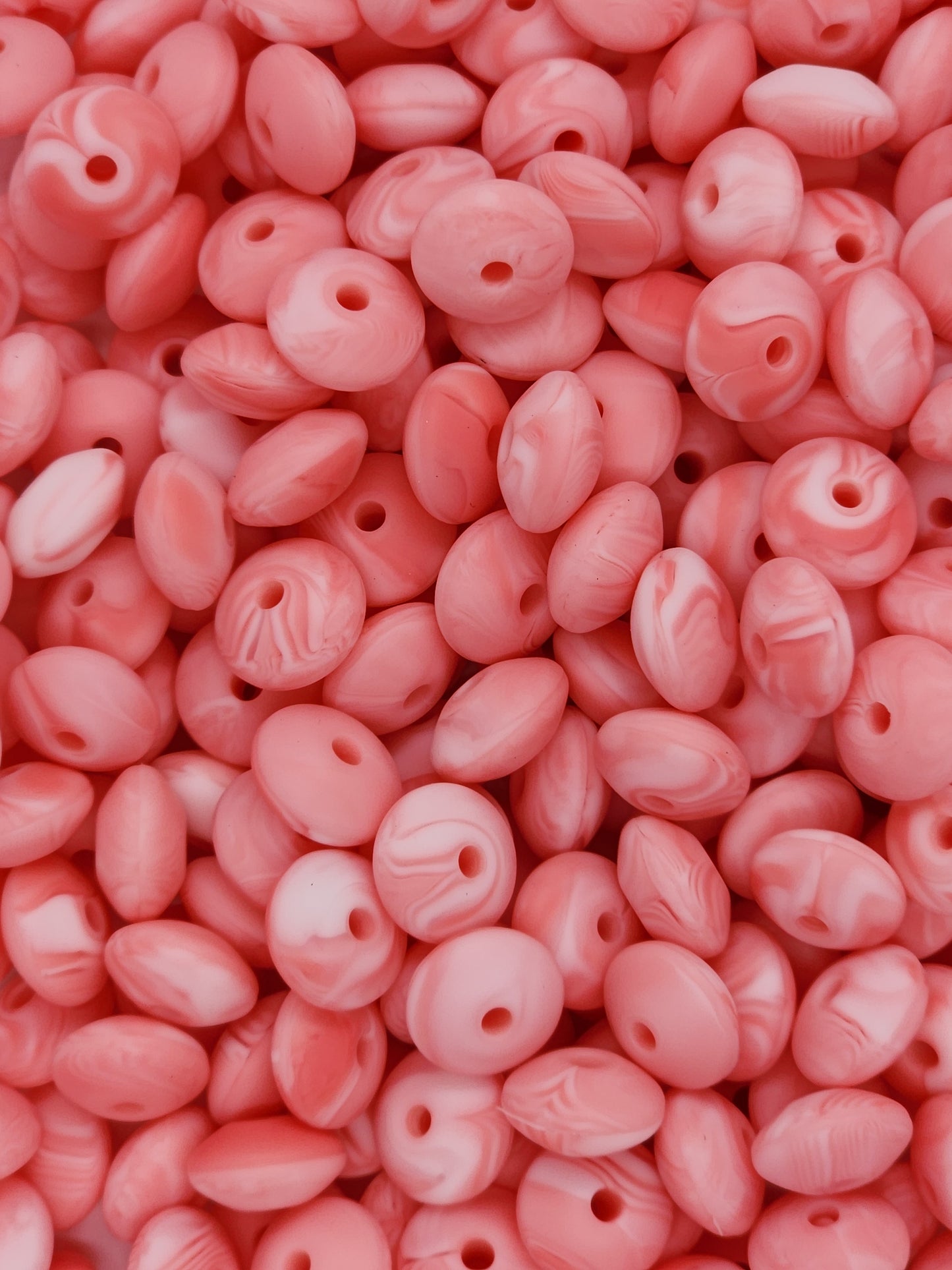 Twinkle Treasures Silicone Lentil Beads