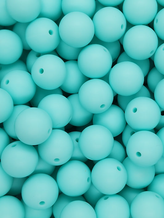 Seaside Serenity 15mm Silicone Beads