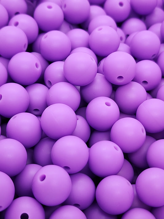 Royal Velvet 12mm Silicone Beads