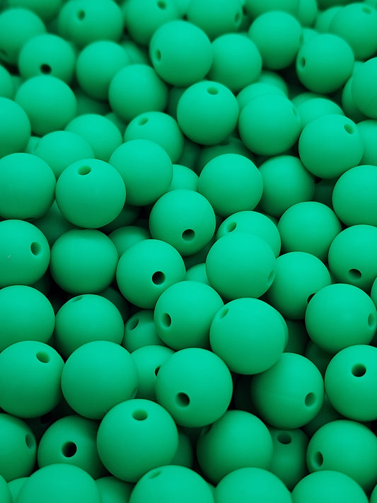 Forest Fern 12mm Silicone Beads