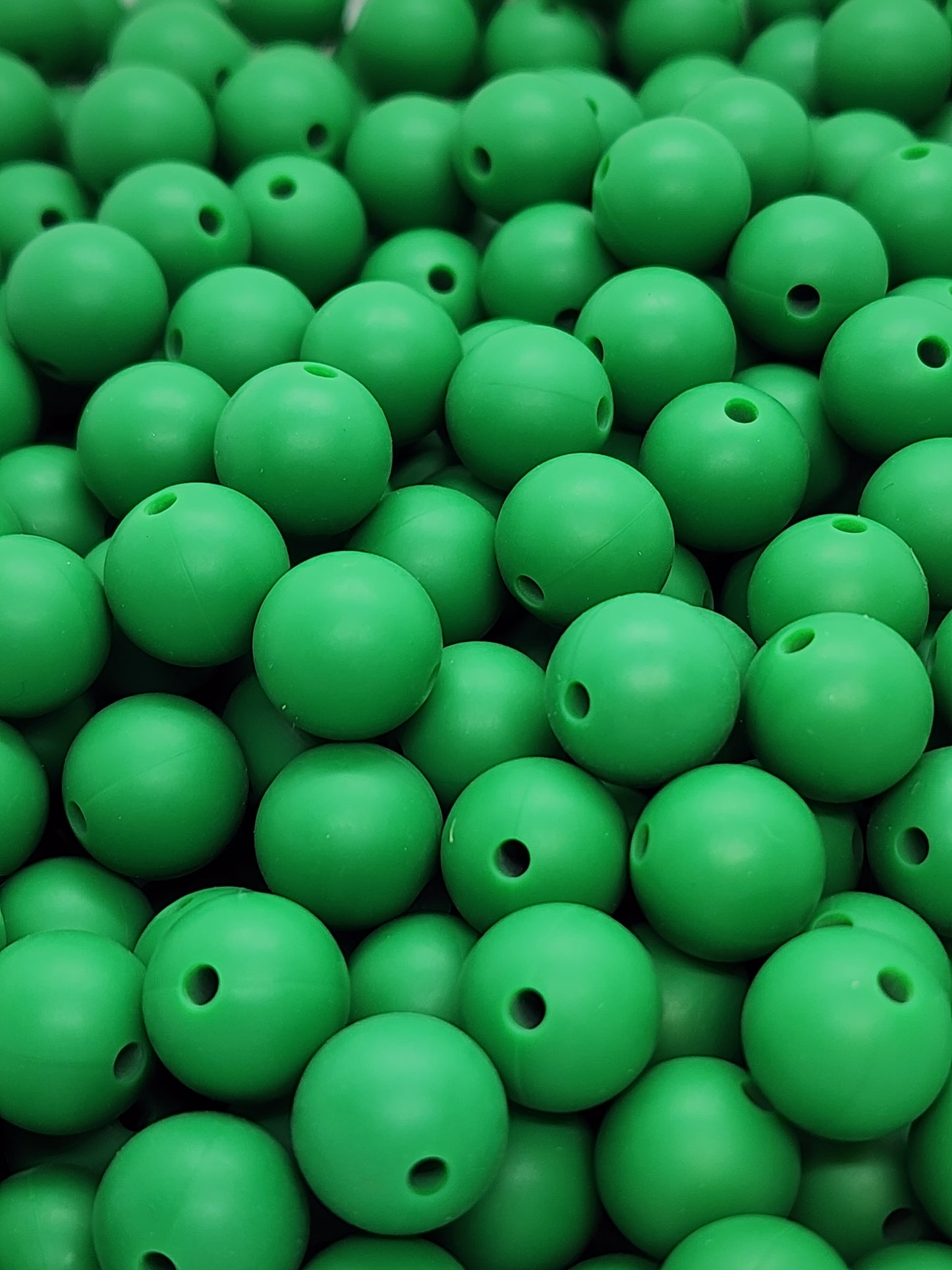 Enchanted Jade 12mm Silicone Beads