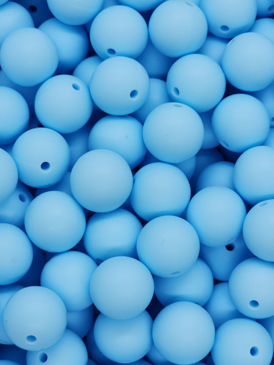 Morning Dew 15mm Silicone Beads