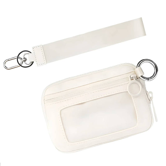 White Wristlet Wallet